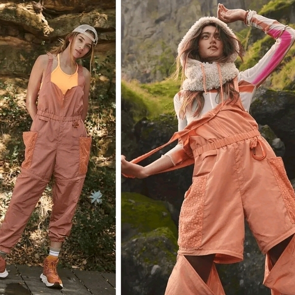 Free People Pants - Free‎ People Movement Chaparral convertible Overall Hike
